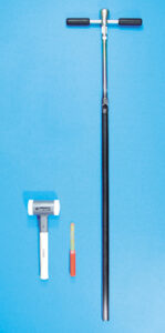 Gauge Auger Set, for 1m