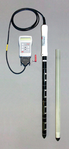 DIK-355B　プロファイル水分計（4層表示タイプ）