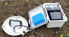土壌ガス拡散係数測定装置