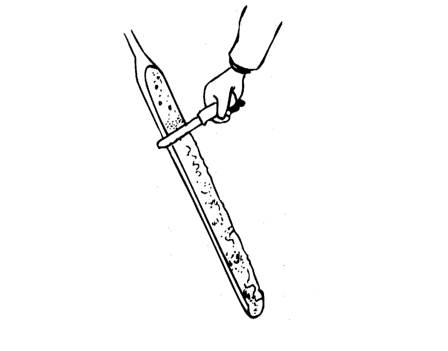 DIK-104A 半円形オーガーセット 1m用