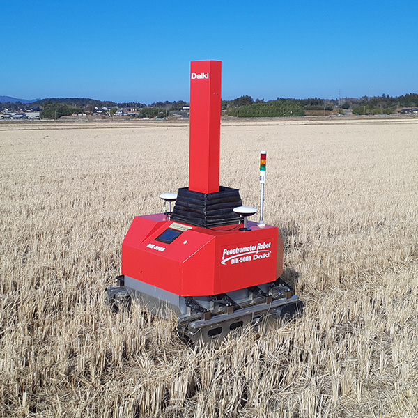 DIK-500R 土壌硬度・水分計測ロボット