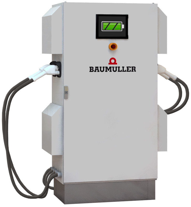 農業・建設機械向け Baumueller社製 ハイブリッドおよび電動化システム【建機】