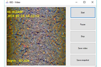 CPTビデオコーン CPT(cone Penetration Testing)ビデオコーン