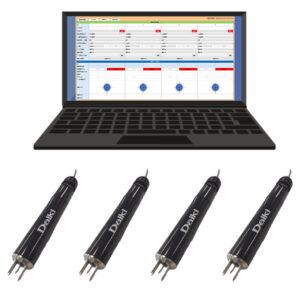 多機能土壌水分センサ　4ch測定セット
