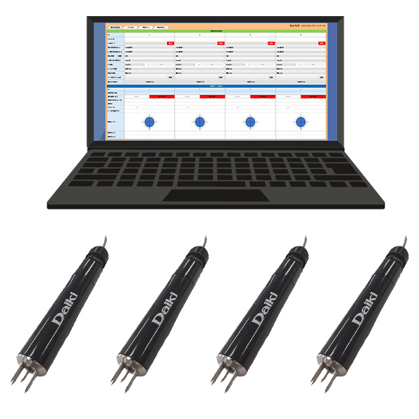 DIK-G310　多機能土壌水分センサ　4ch測定セット